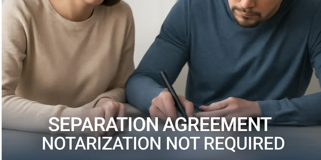 Does a Separation Agreement Need to Be Notarized in BC? – ulegal